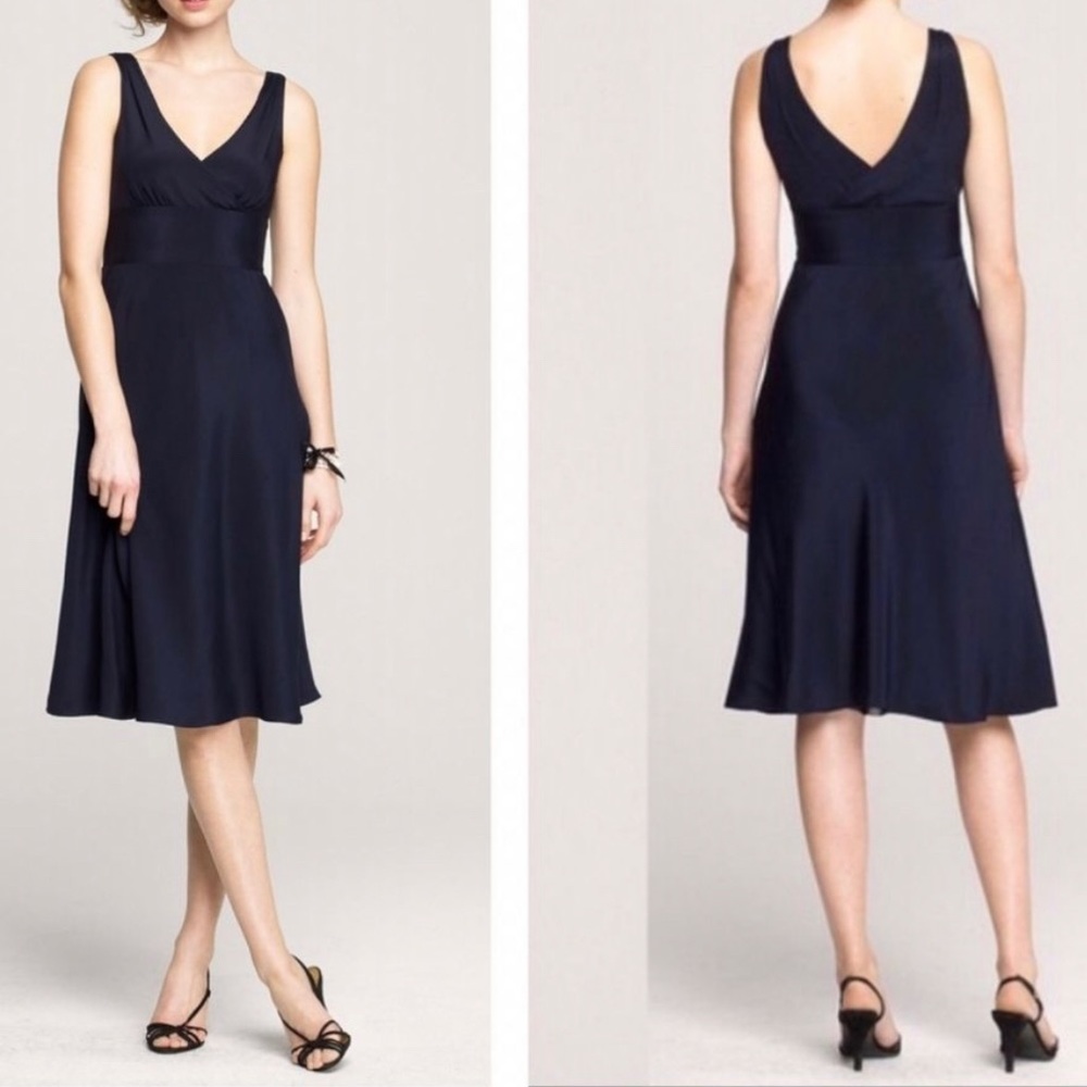 Jcrew Silk Chiffon Sophia Bridesmaid Wedding Guest Dress